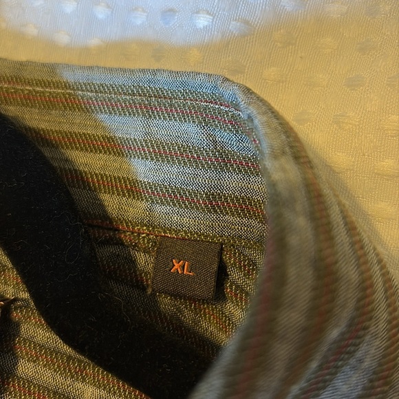 Constock & Co Casual 100% Cotton Two Pocket Button Down Shirt - Picture 4 of 11